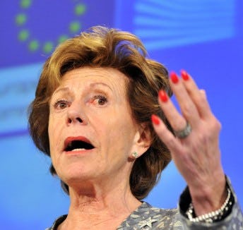 Crusading the EU's Digital Agenda: Neelie Kroes Comes to Spaces