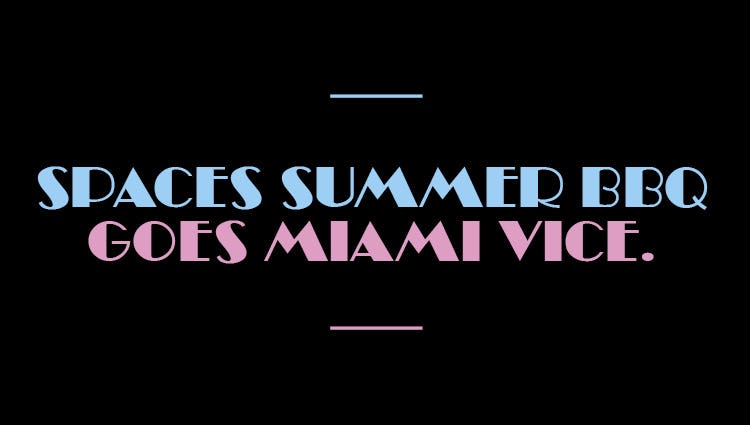 Miami Vice Summer Party
