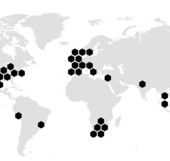 Up & Coming Spaces locations in December