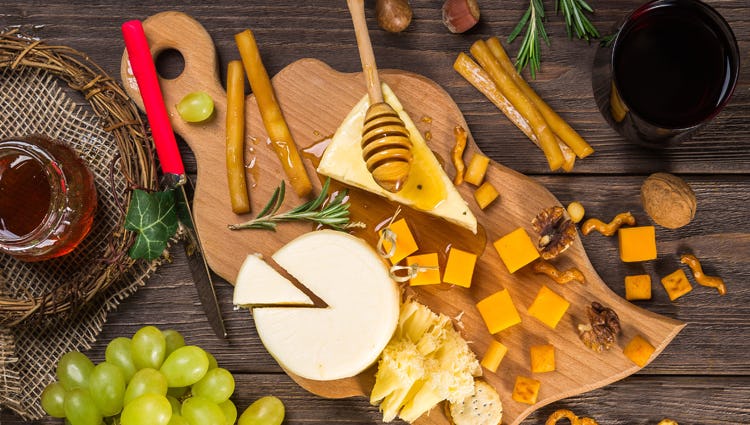 Cheesy wine