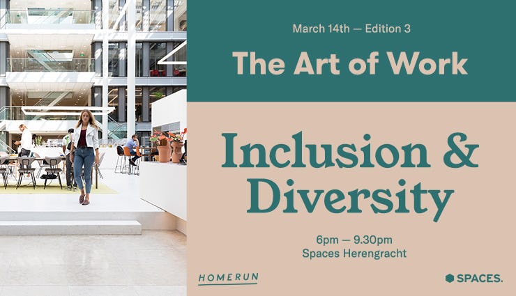 Art of work by Spaces and homerun - volume 3 - inclusion and diversity